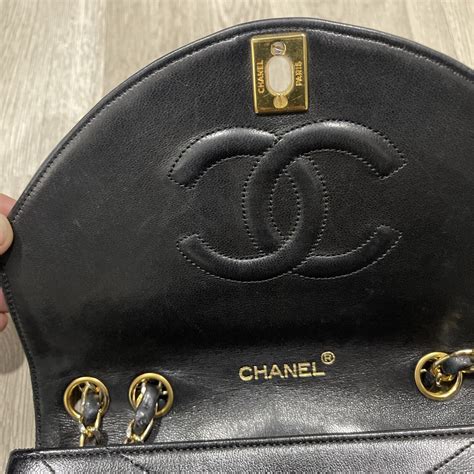 chanel half moon flap bag|mini flap bag chanel 2021.